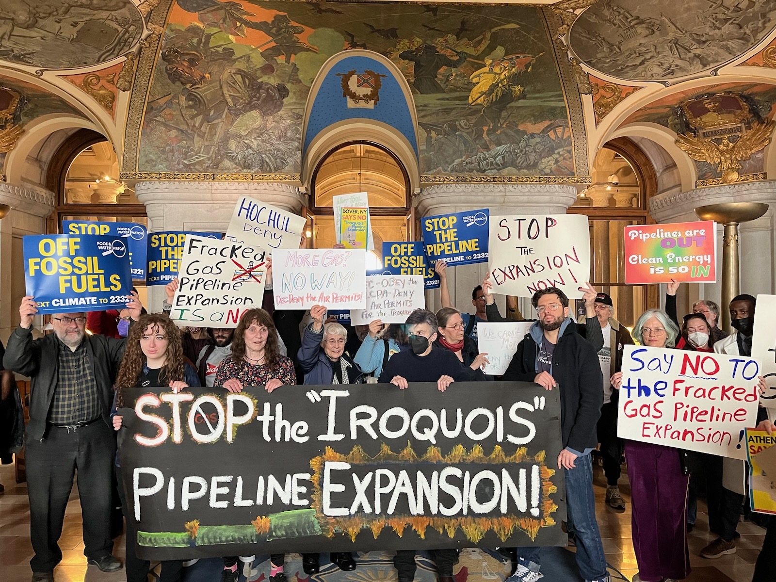 Athens, NY: Tell Gov. Hochul to Stop the Pipeline, Stop the Iroquois Compressors!